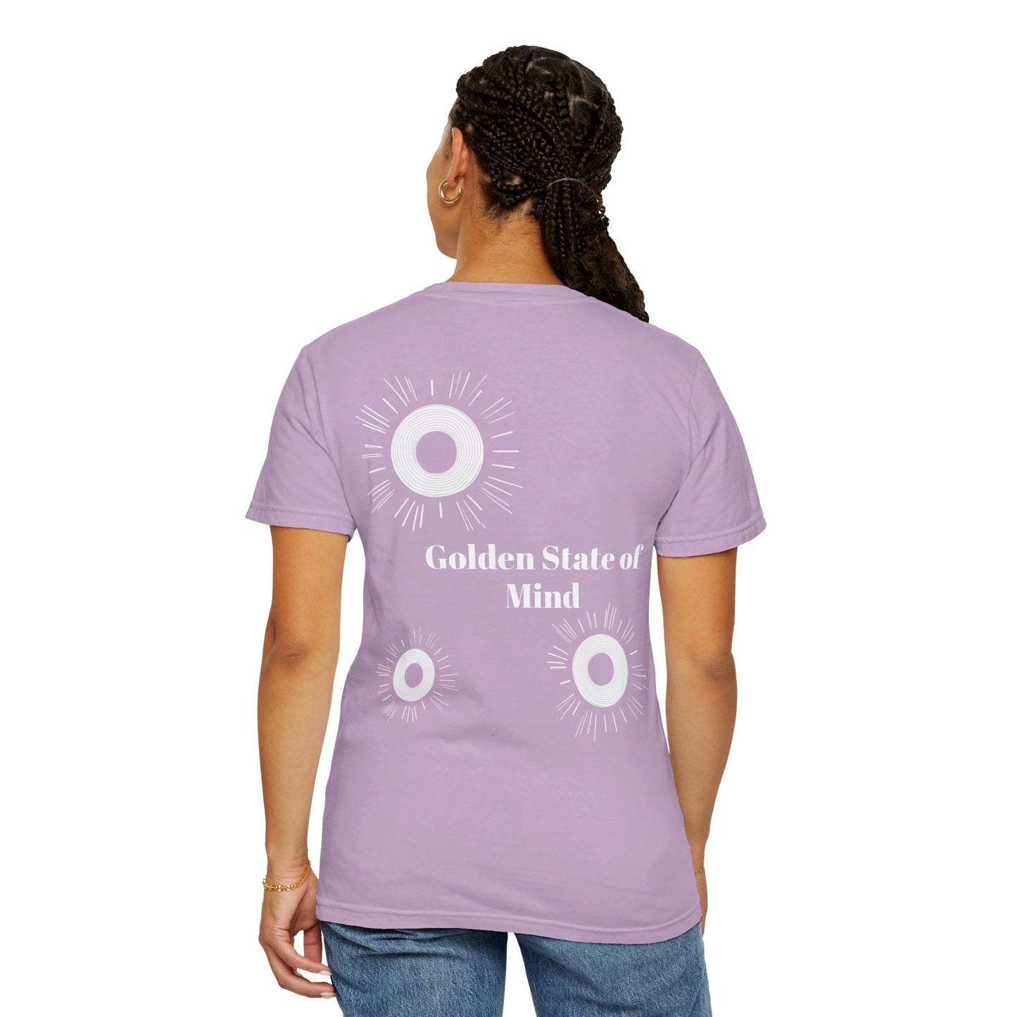 Camiseta unisex teñida en prenda 